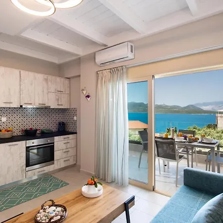 Appartamento Bianco Stylish Maisonette Nikiana